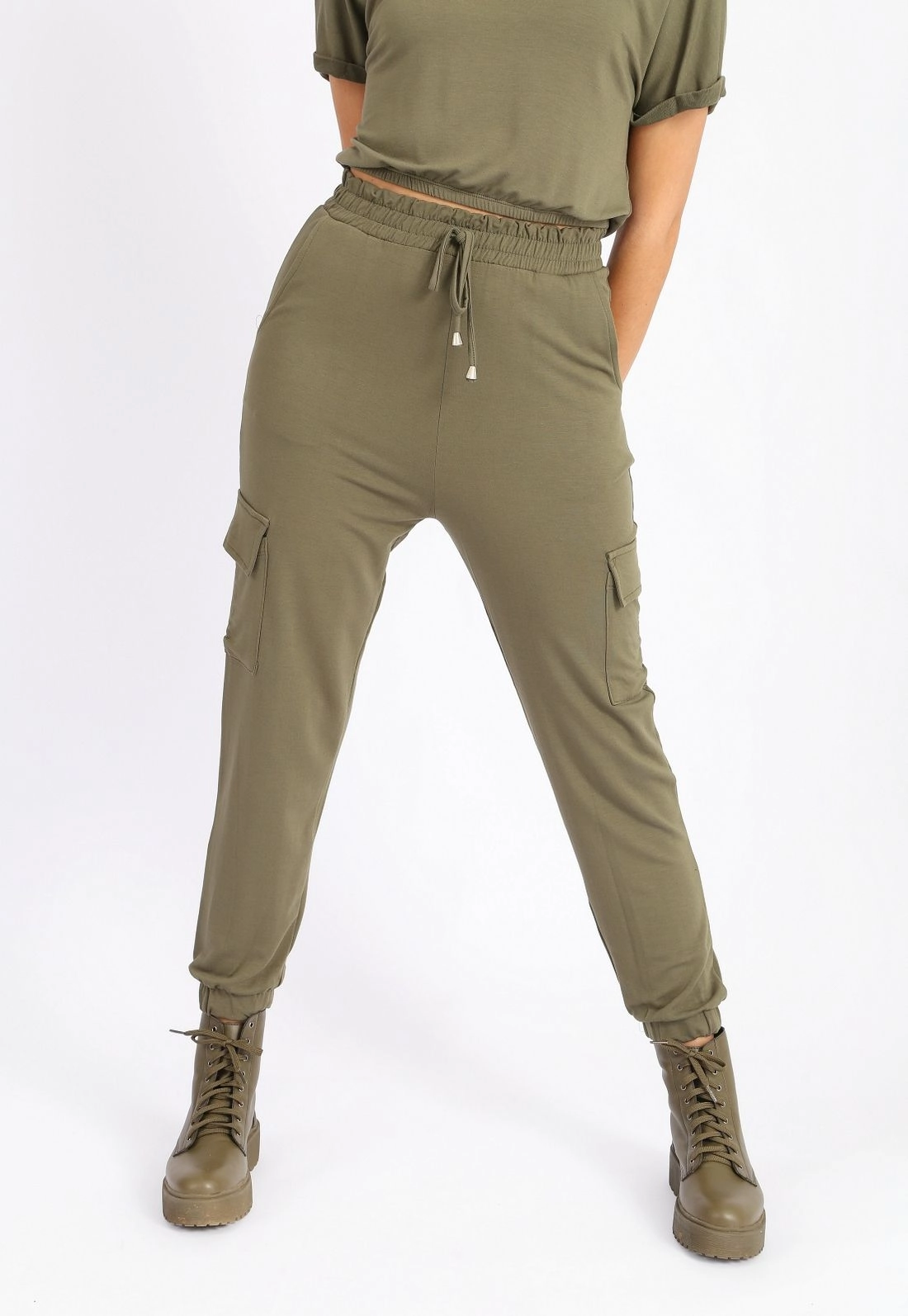 Calça Moletinho Bolso Cargo