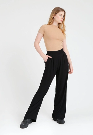 Calça Viscose Twill Wide Leg