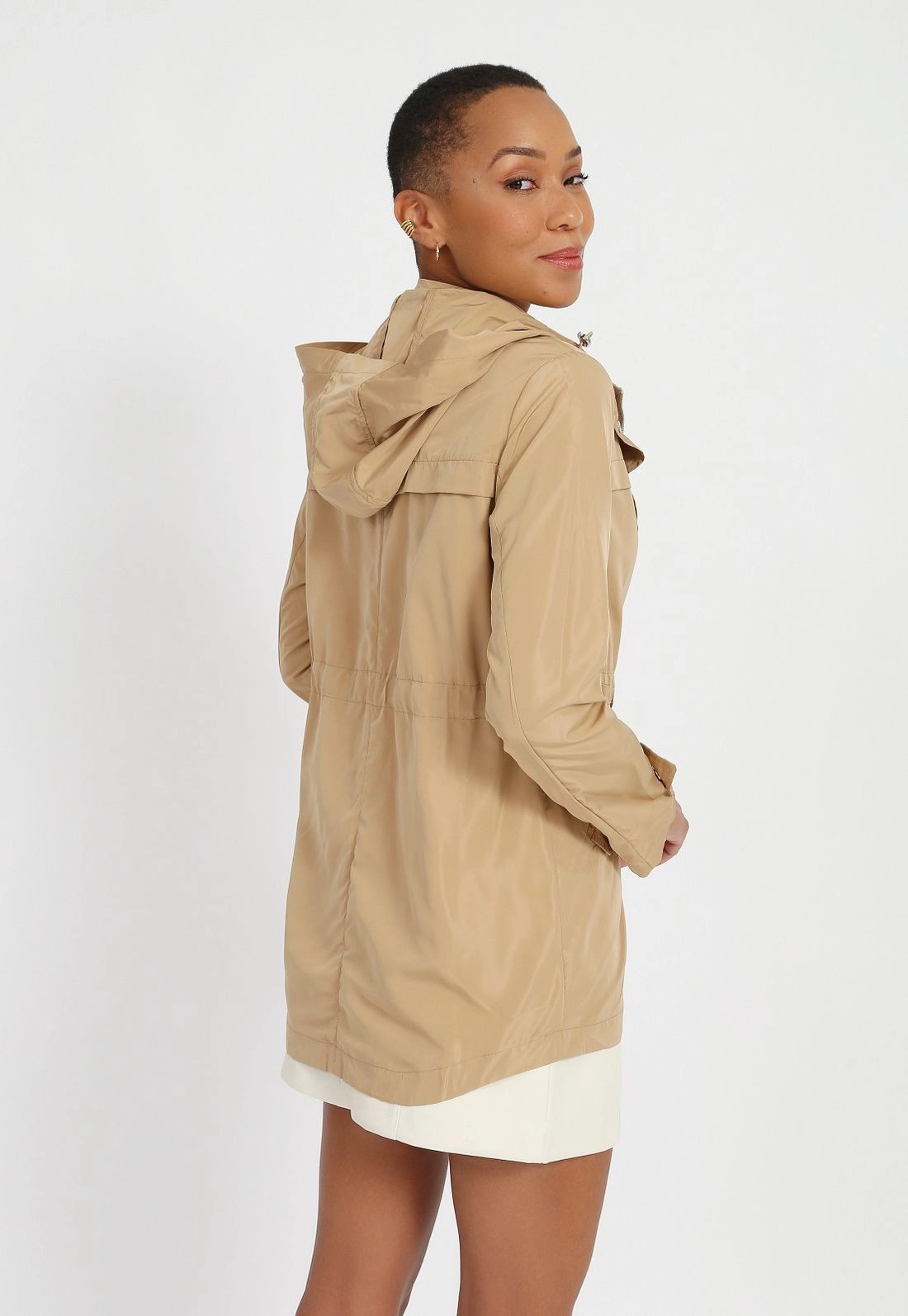 Jaqueta Parka Com Capuz