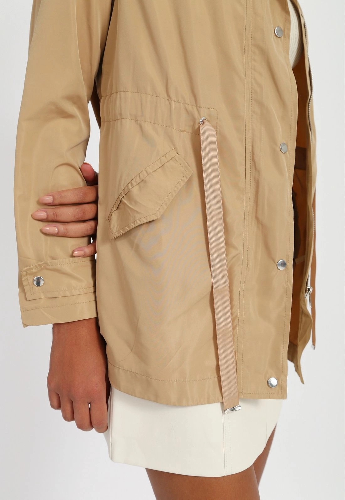 Jaqueta Parka Com Capuz