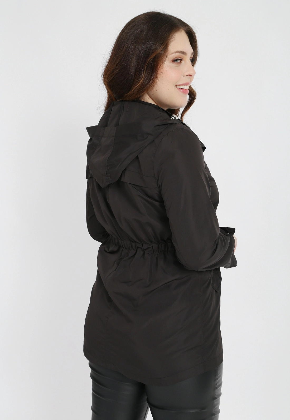 Jaqueta Parka Com Capuz