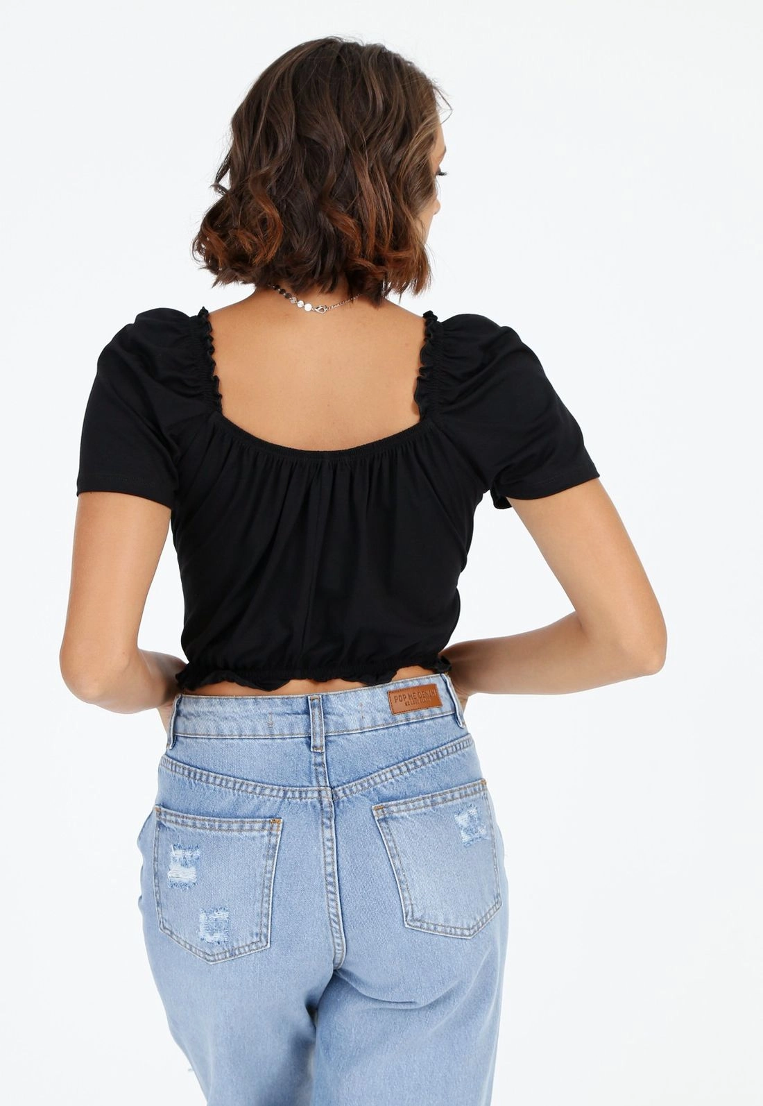 Blusa Manga Curta Lastéx