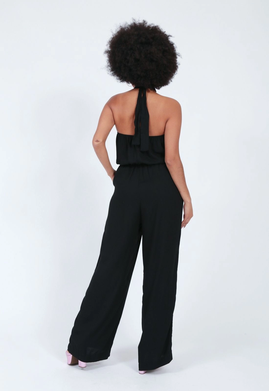 Macacão Viscose Twill Frente Única