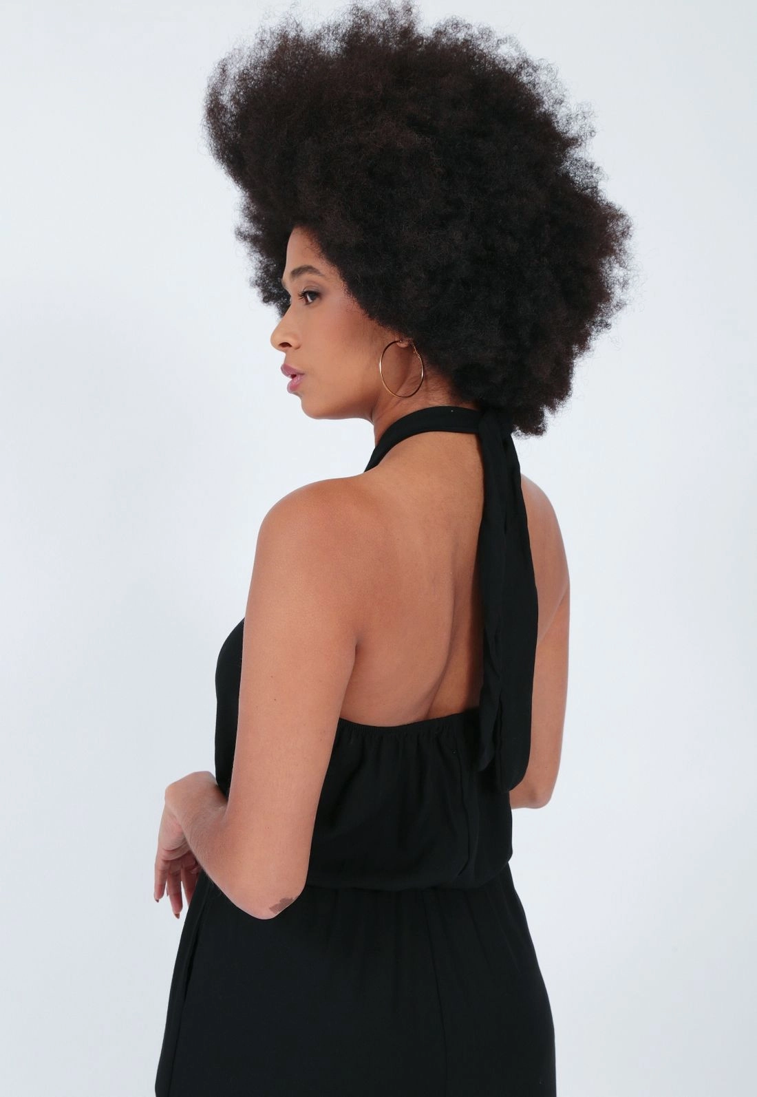 Macacão Viscose Twill Frente Única