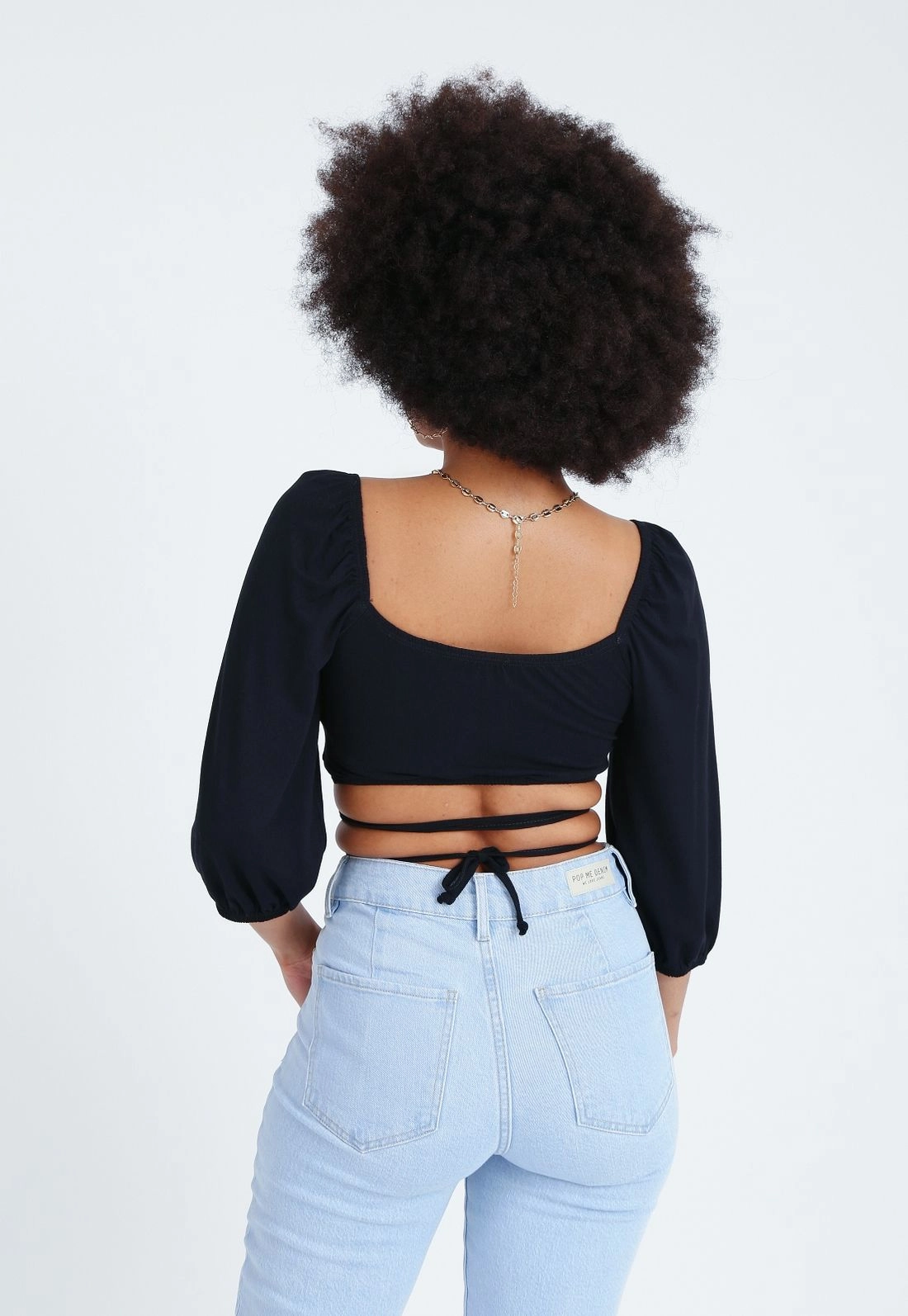 Cropped Viscolycra 7/8 Viés