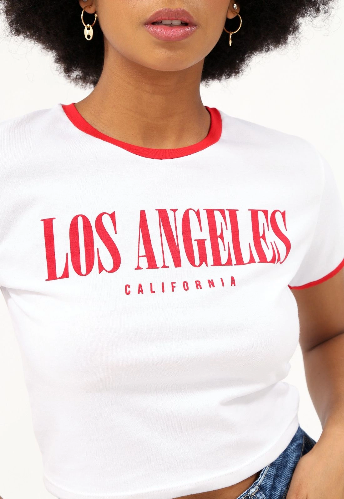Cropped Cotton M/C Silk Los Angeles