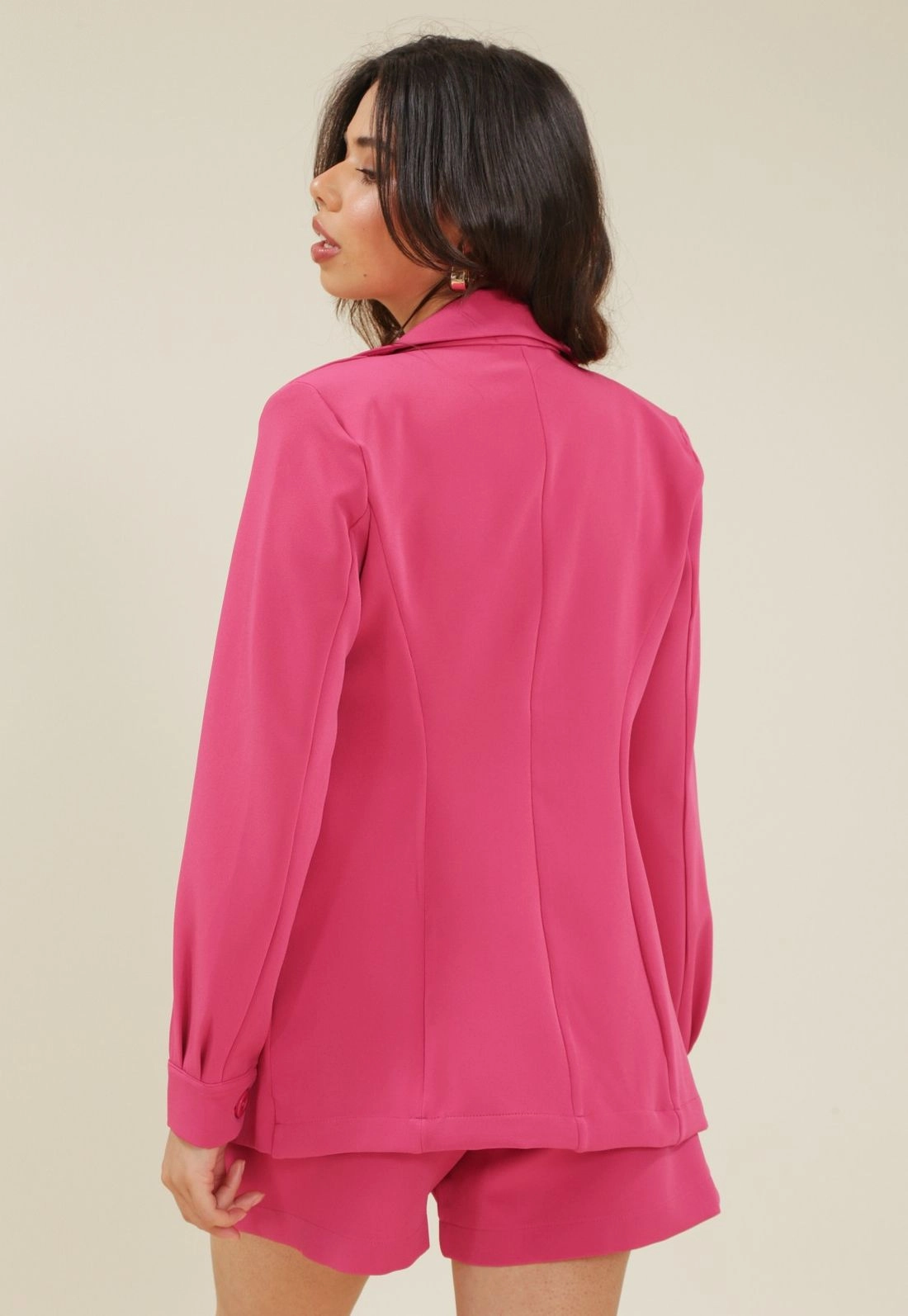 Blazer Alfaiataria Manga Longa