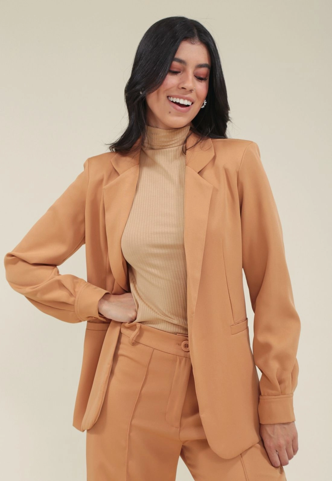 Blazer Alfaiataria Manga Longa