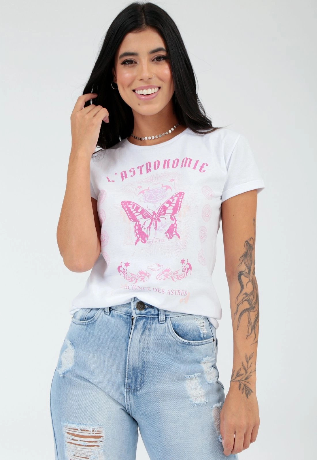Blusa T-Shirt Borboleta