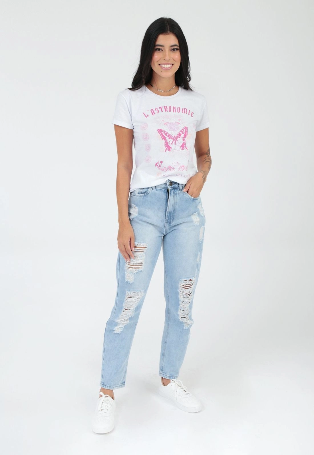 Blusa T-Shirt Borboleta