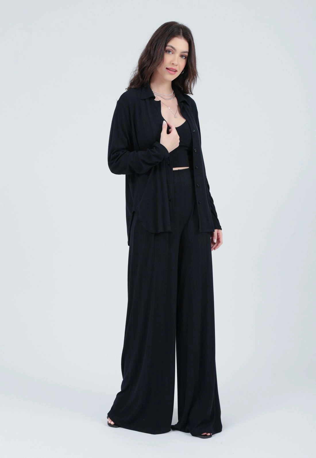 Camisa Ribana Alexia Manga Longa