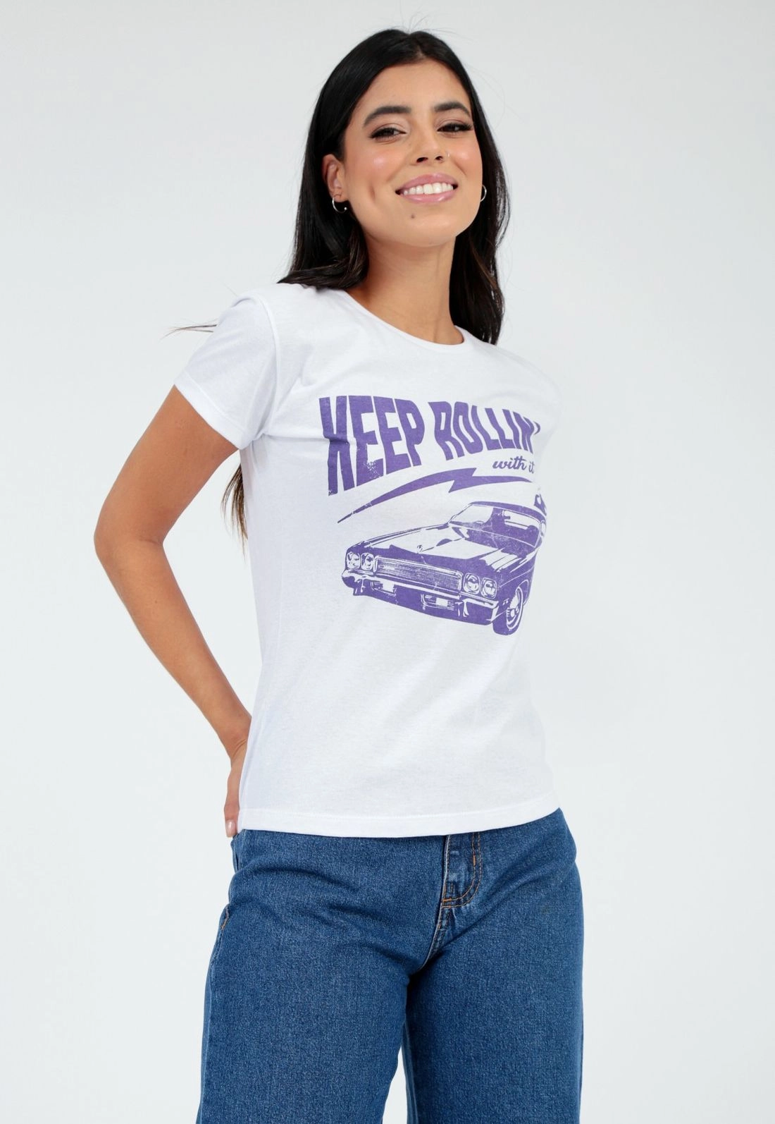Blusa T-Shirt Keep Going