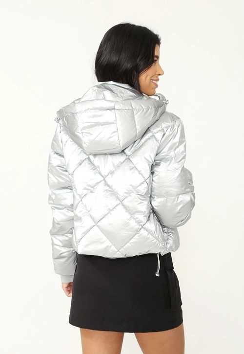 Jaqueta Nylon Matelassê Losango