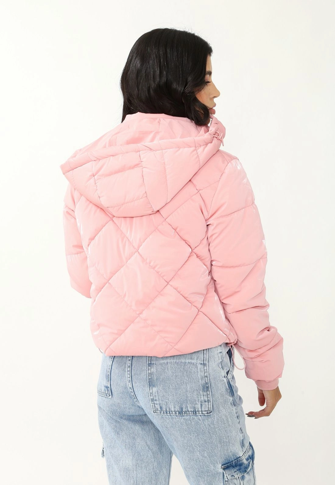Jaqueta Nylon Matelassê Losango