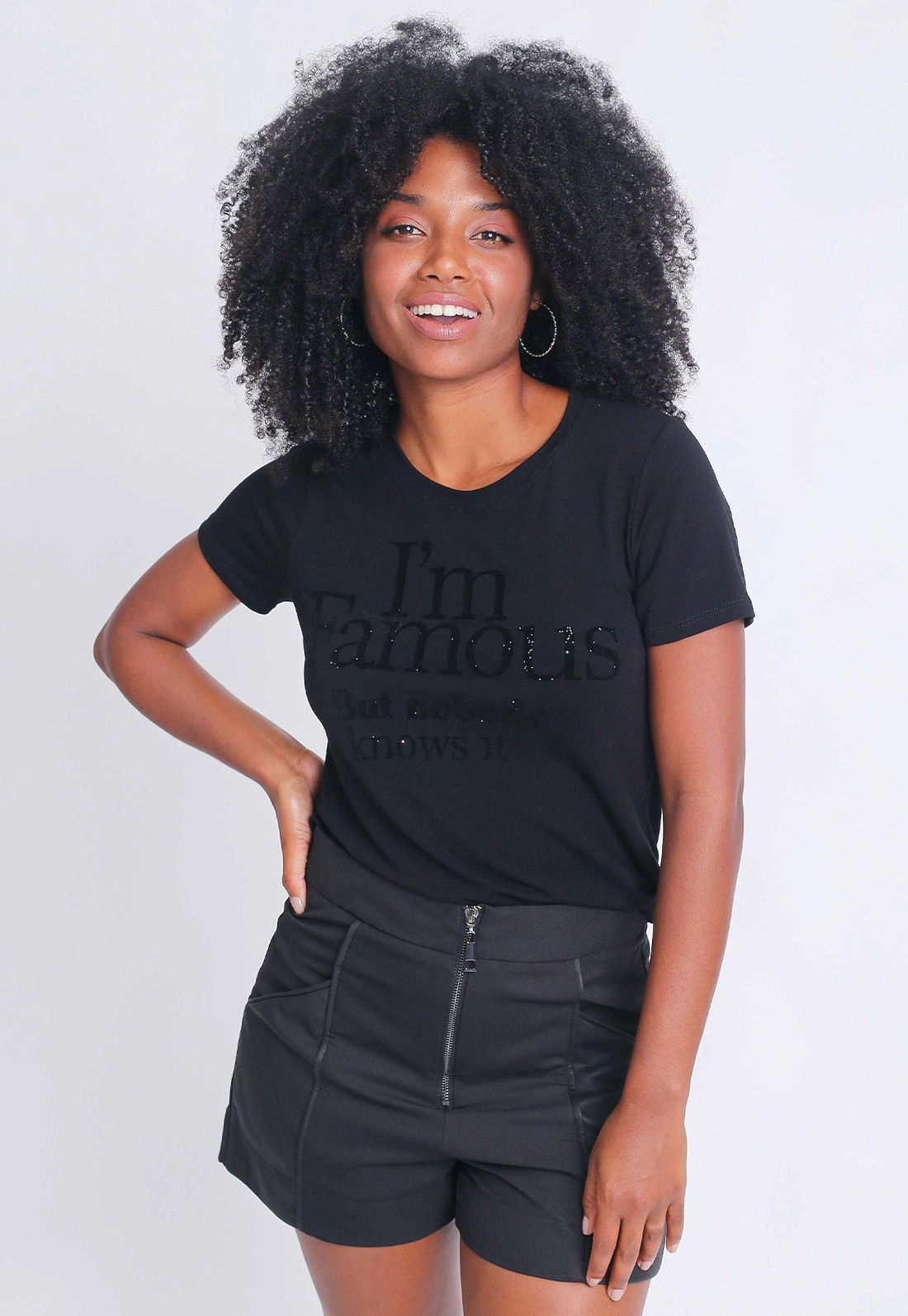 Blusa T-Shirt Famous