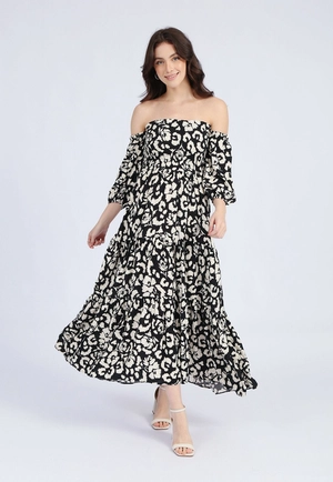 Vestido Viscose 3/4 Estampado