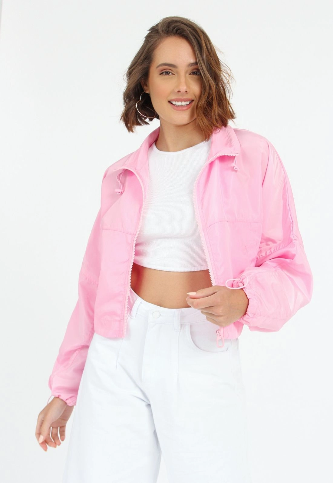 Jaqueta Corta Vento Oversized