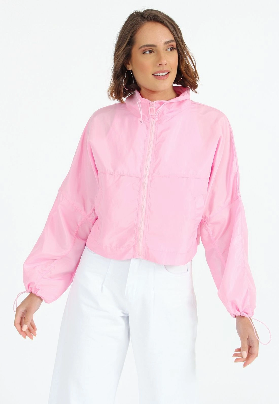 Jaqueta Corta Vento Oversized