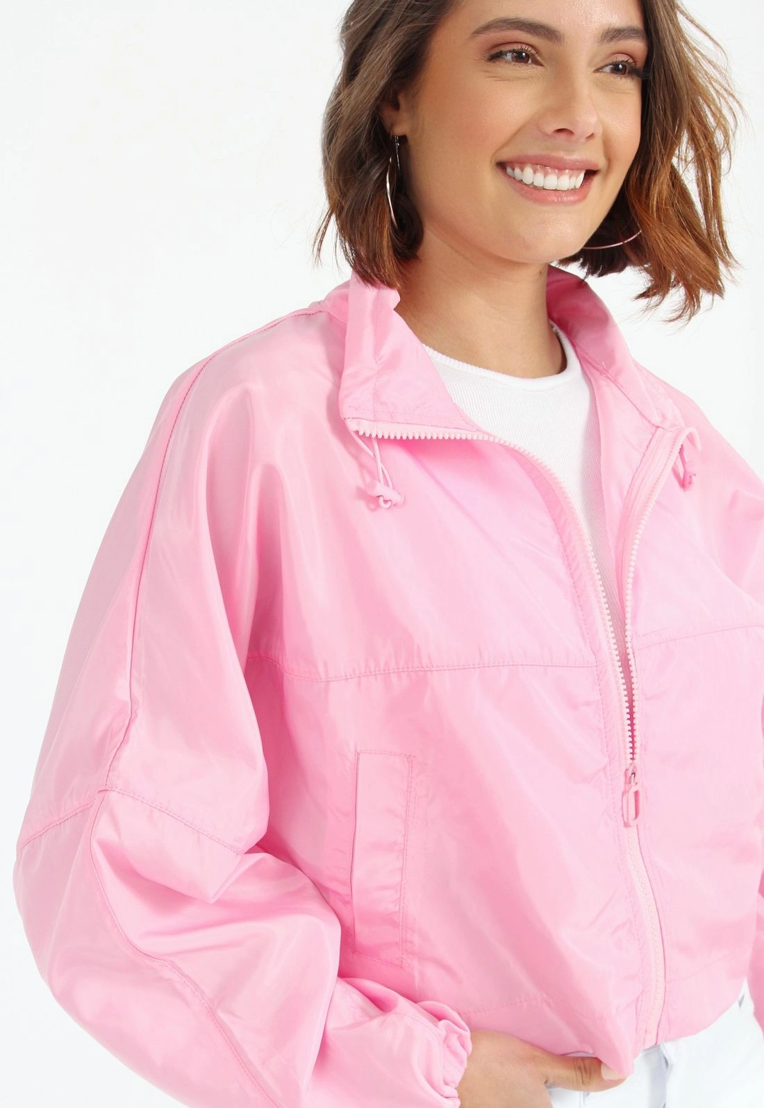 Jaqueta Corta Vento Oversized
