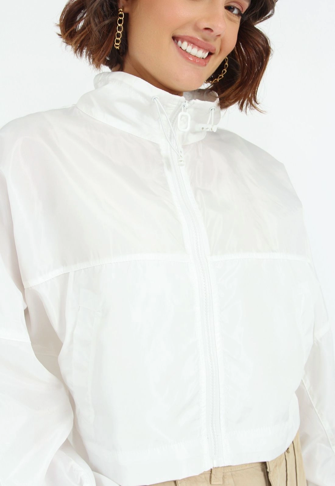 Jaqueta Corta Vento Oversized