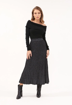 Saia Trico Midi Lurex