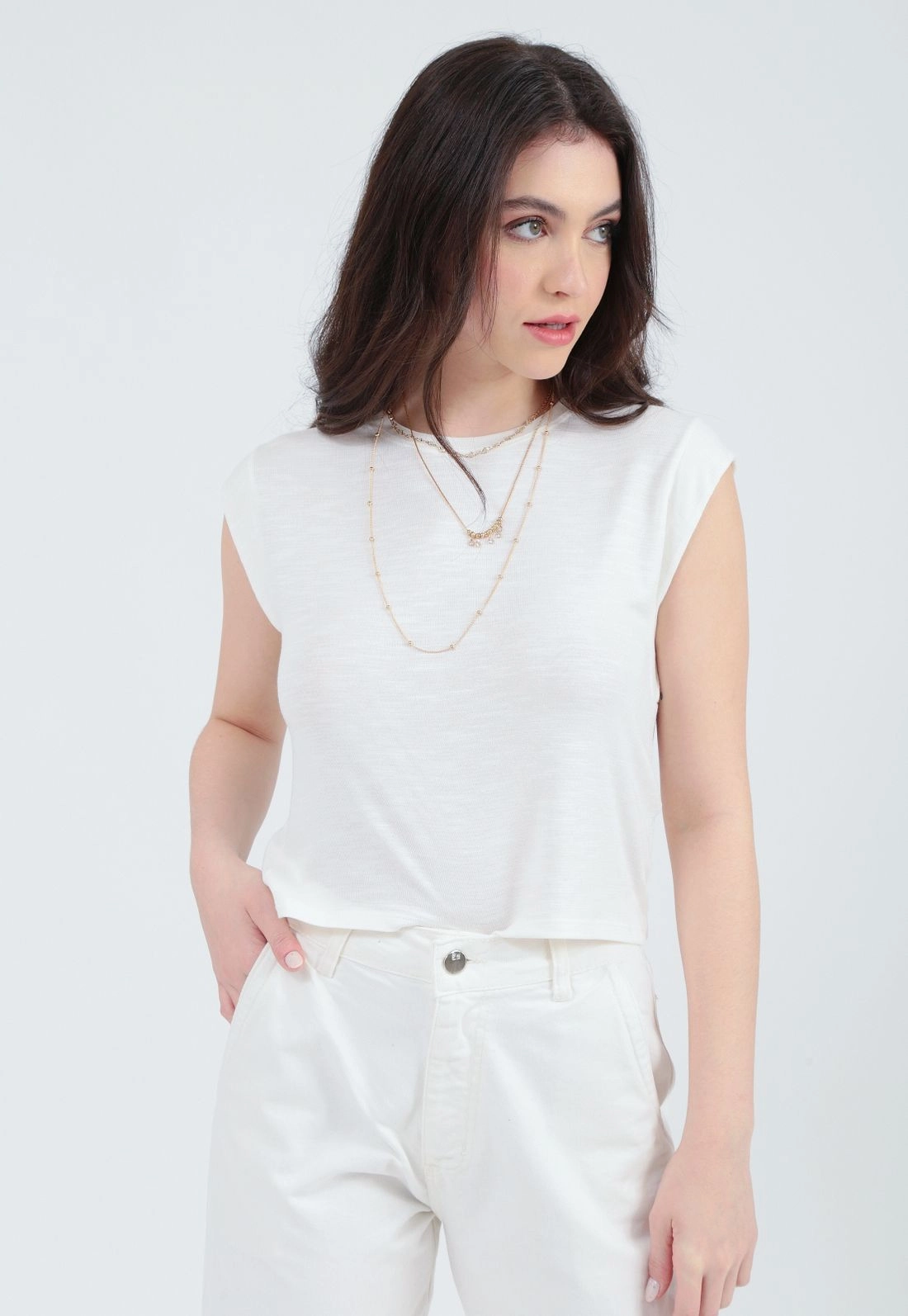 Blusa Flame Manga Curta Muscle Tee
