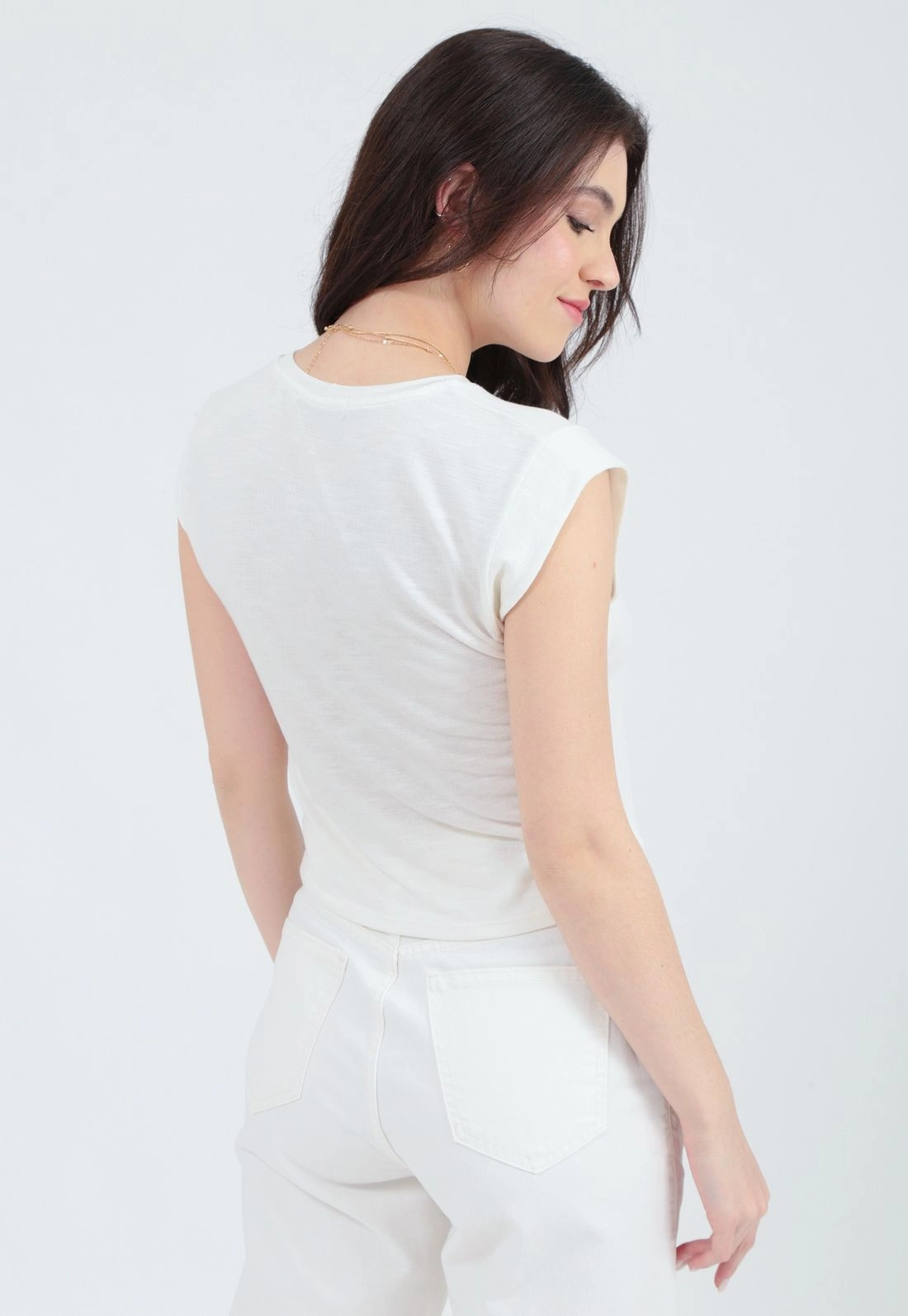 Blusa Flame Manga Curta Muscle Tee