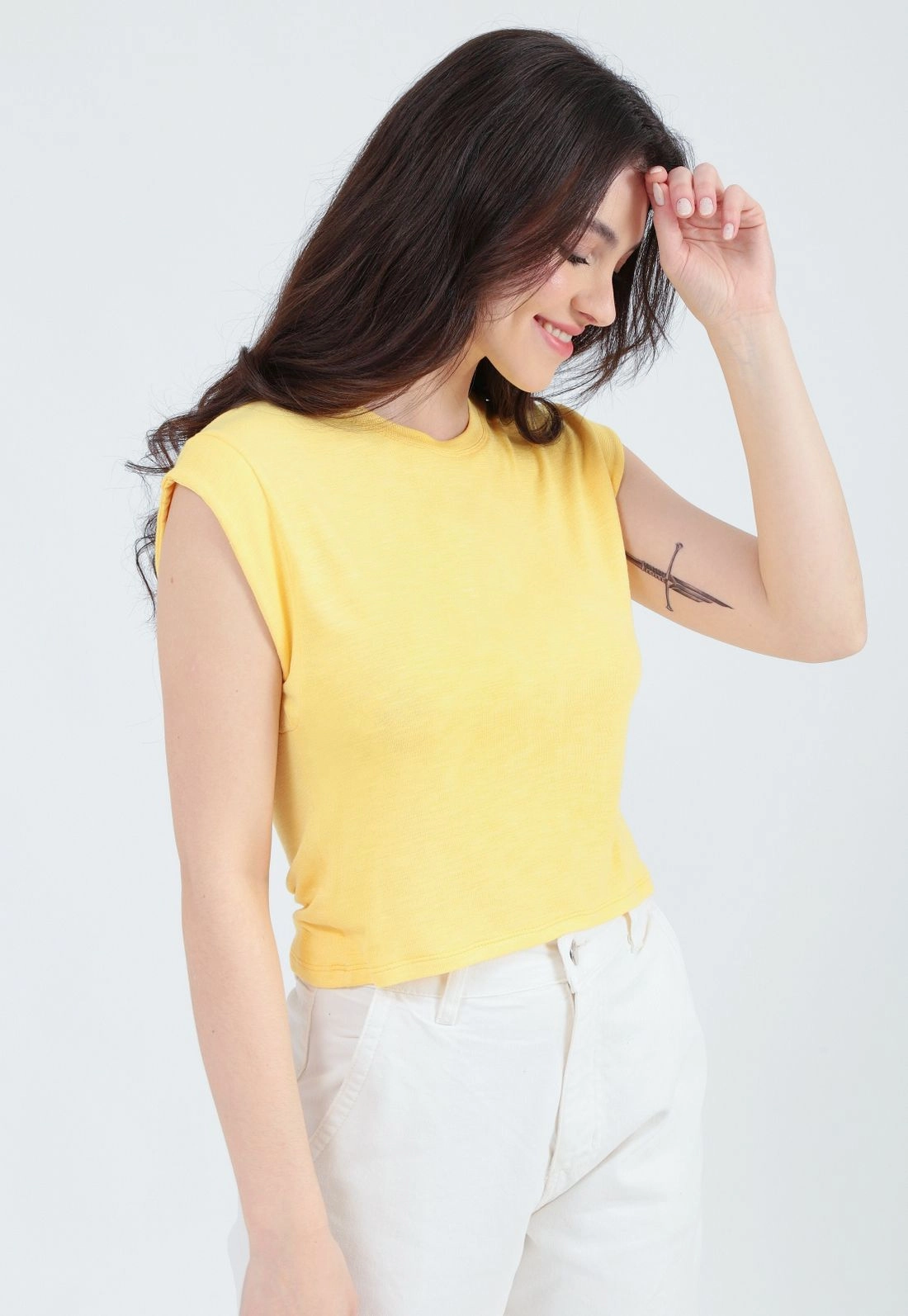 Blusa Flame Manga Curta Muscle Tee