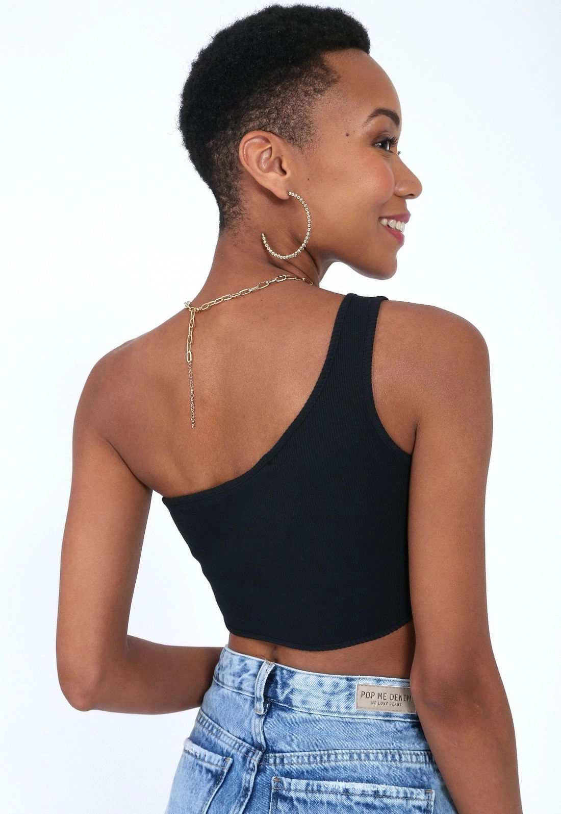 Cropped Ribana Ombro Só
