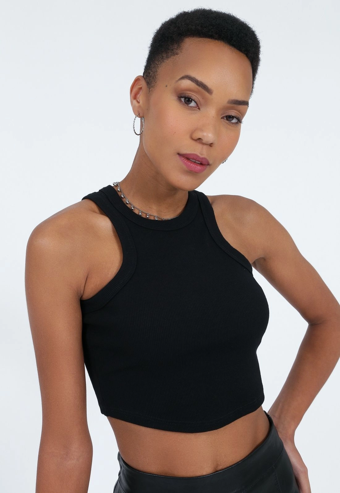 Blusa Ribana Sem Manga Nadador
