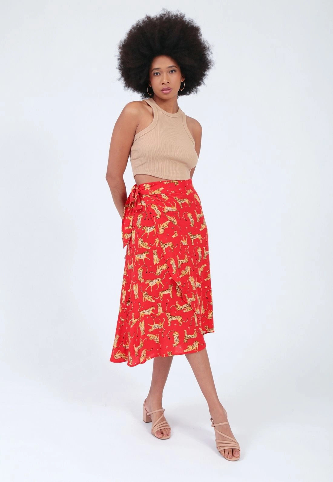 Blusa Ribana Sem Manga Nadador