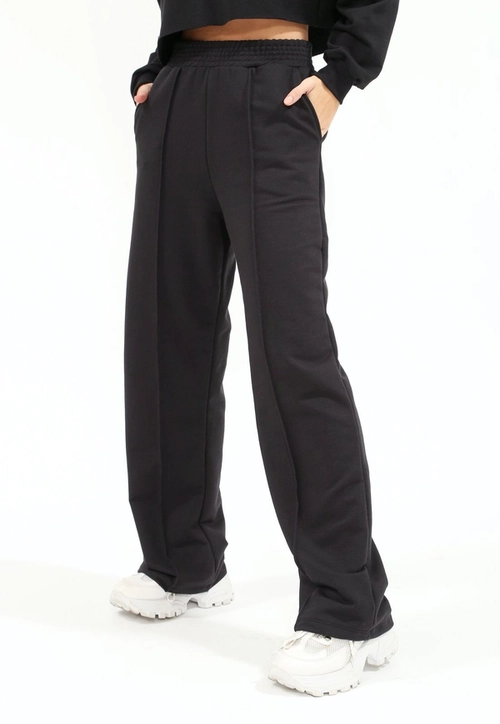 Calça Moletom Wide Bolso
