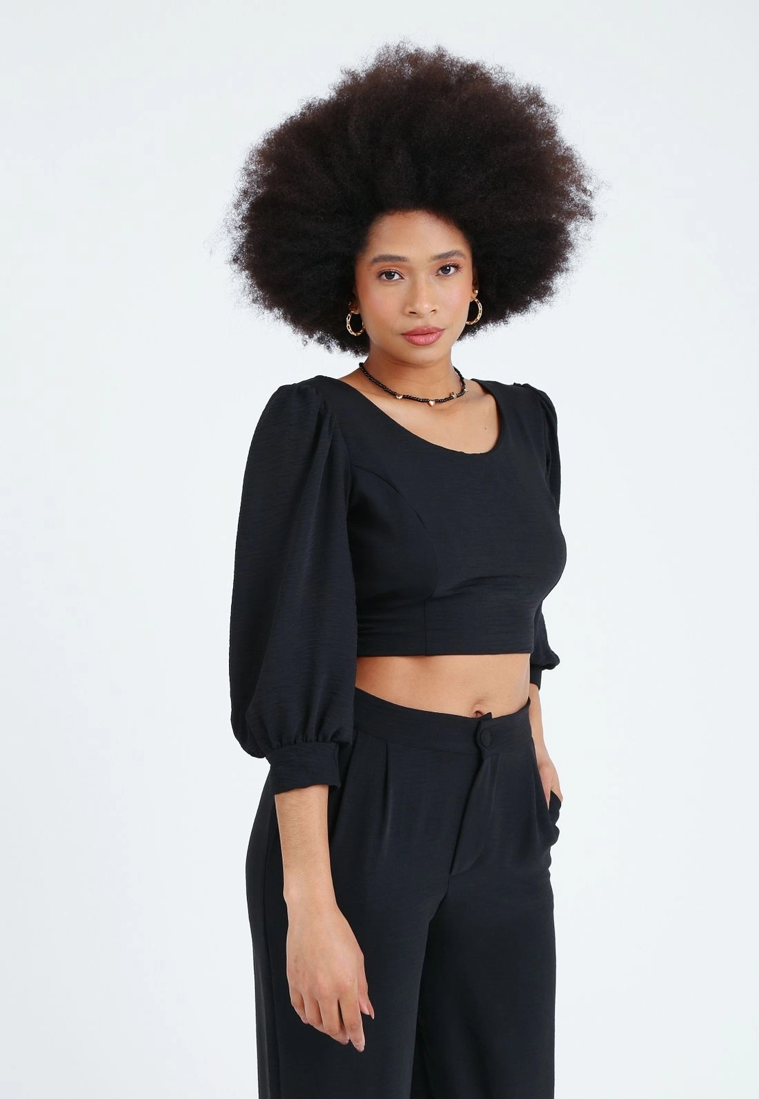 Cropped Air Flow 7/8 Aberta Costas
