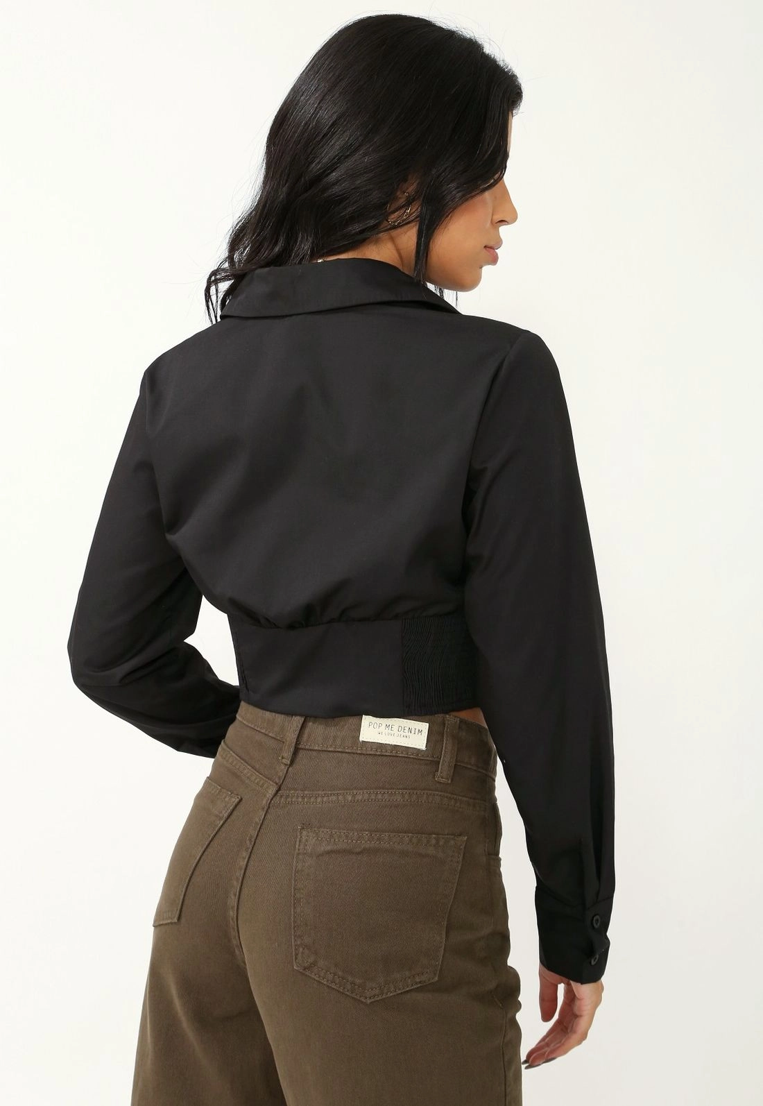 Camisa Tricoline Corset
