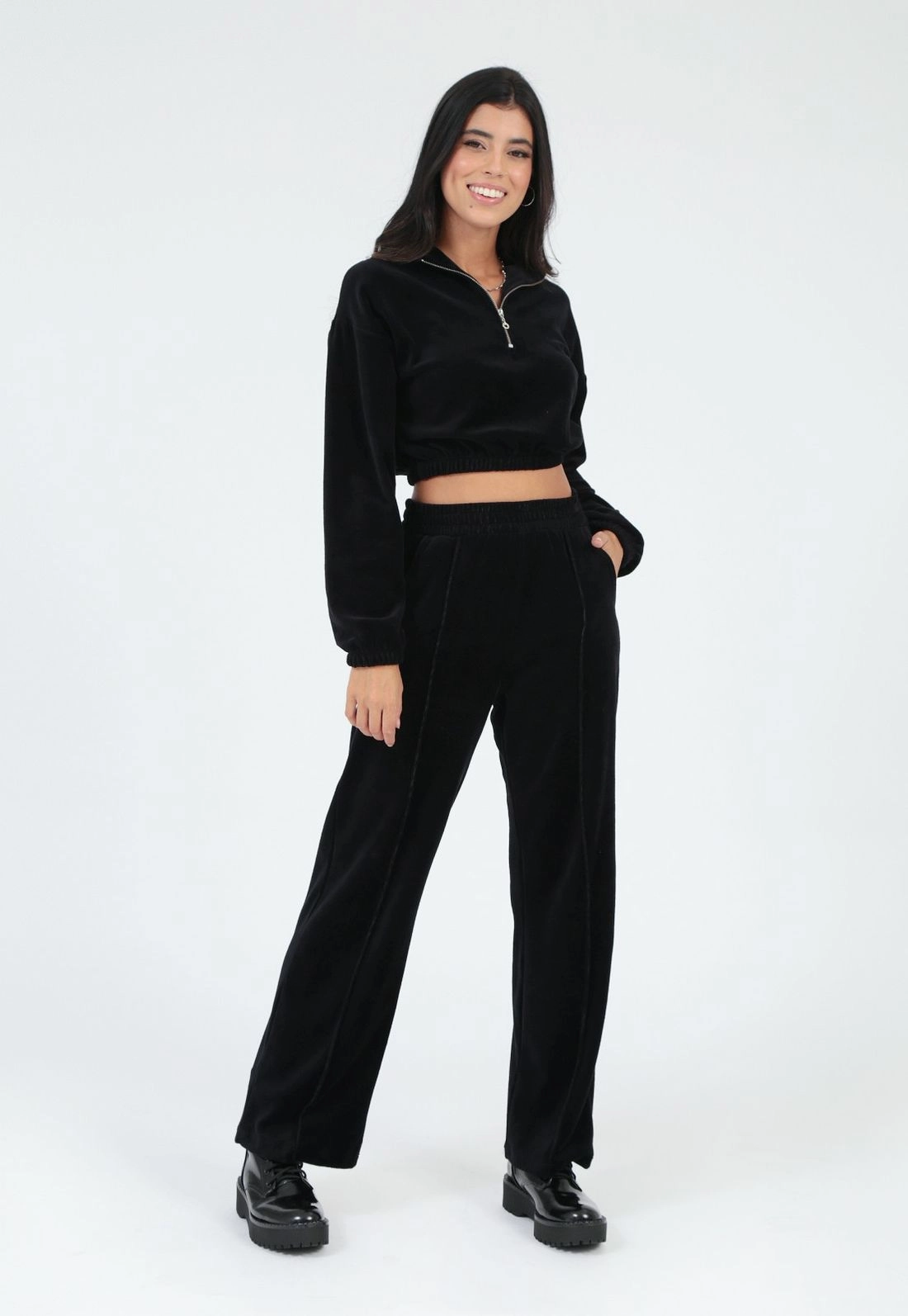 Calça Plush Wide Leg