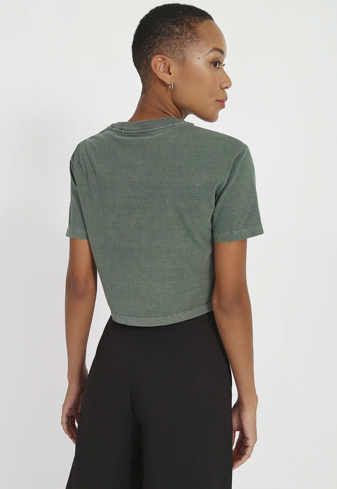 Blusa Cropped Borboleta
