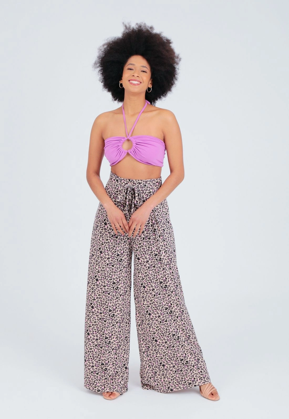 Calça Viscolycra Patalona Animal Print