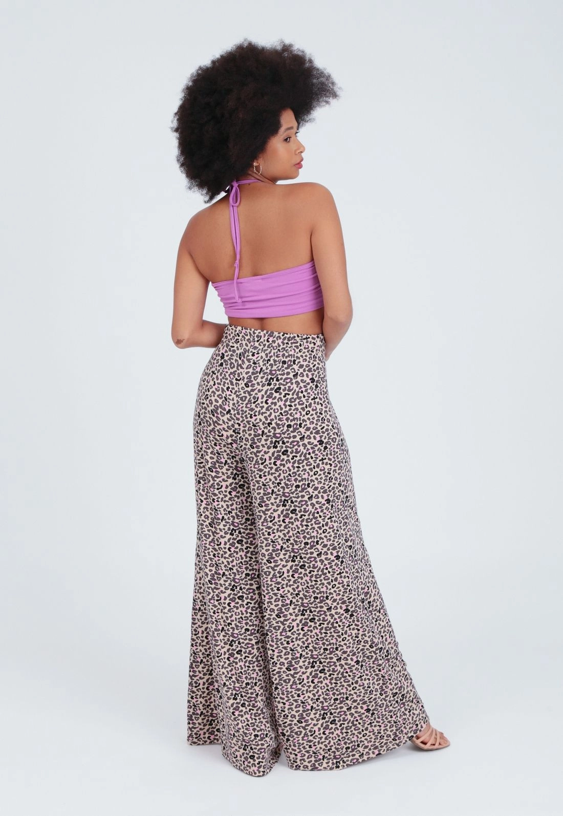 Calça Viscolycra Patalona Animal Print