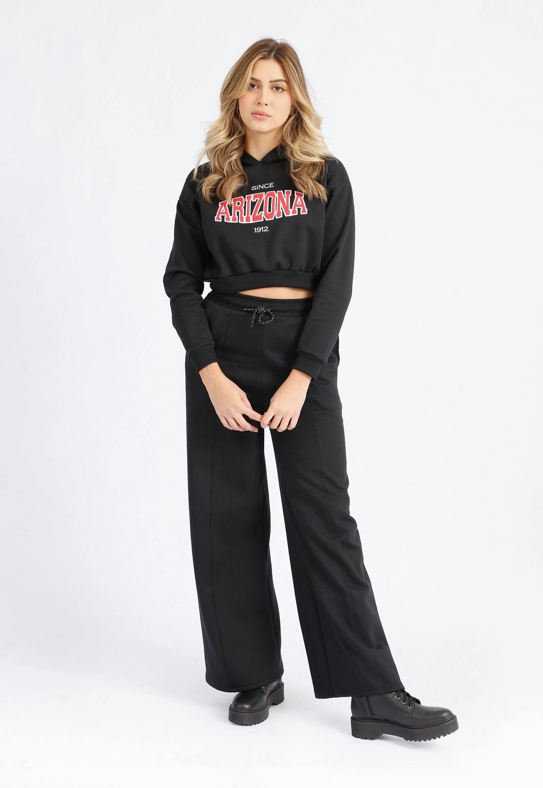 Calça Moletom Wide Leg