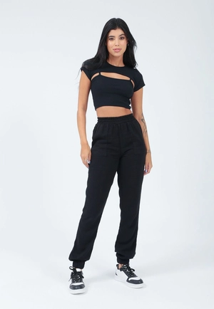 Calça Lyocel Jogger Bolso