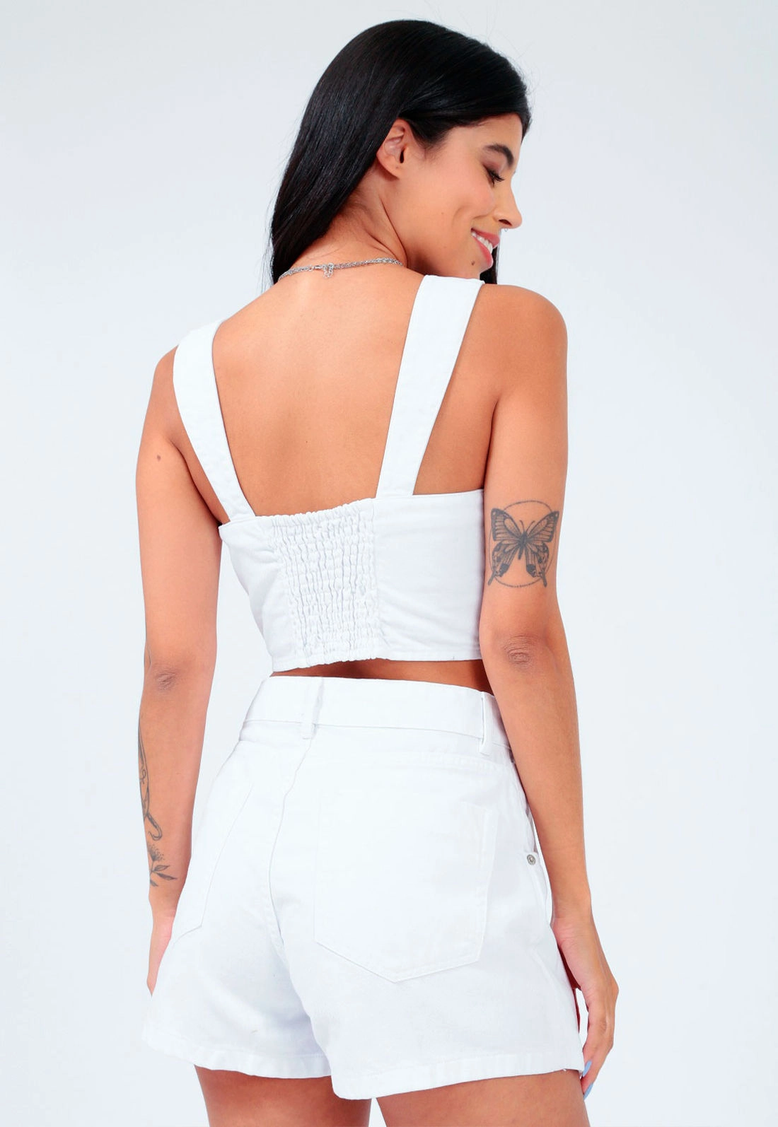 Shorts Saia Sarja Tinturado