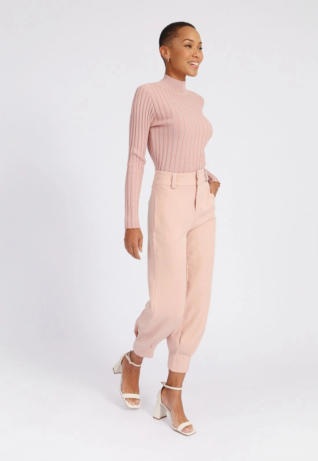 Calça Crepe Jogger Prega