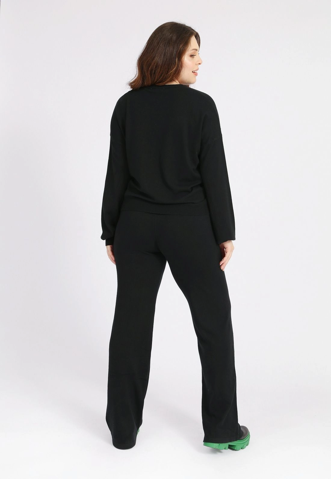 Calça Tricô Pantalona g