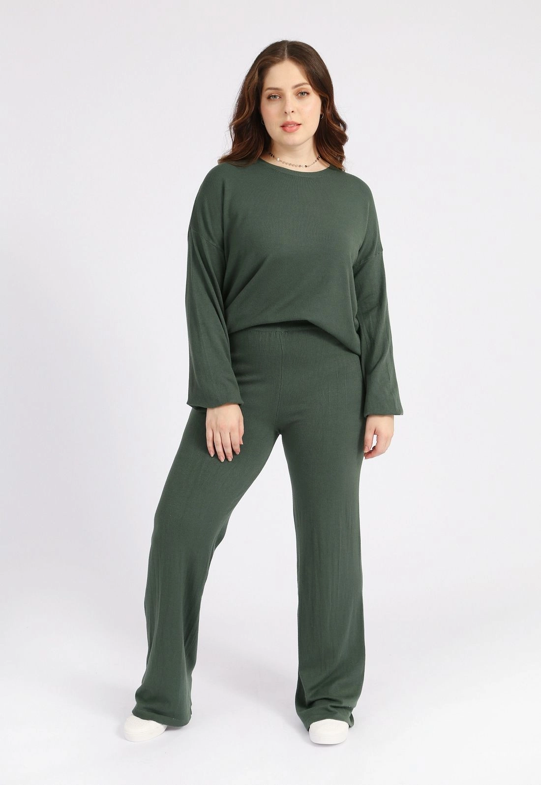Calça Tricô Pantalona g
