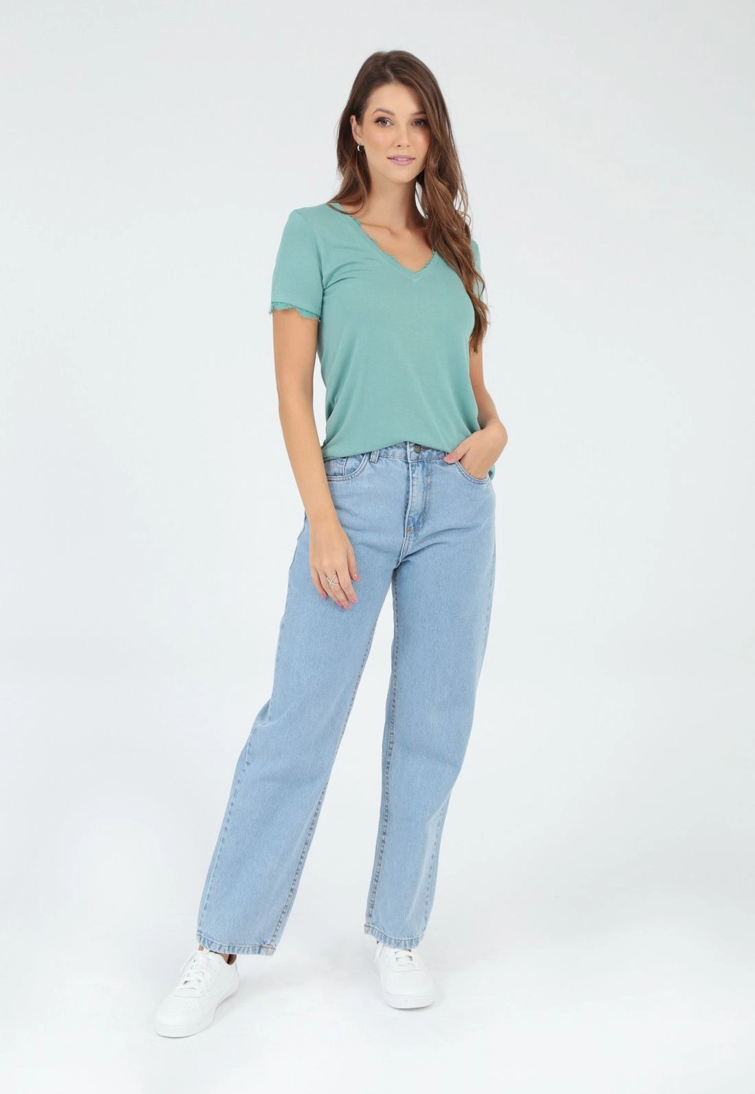 Calça Jeans Mom