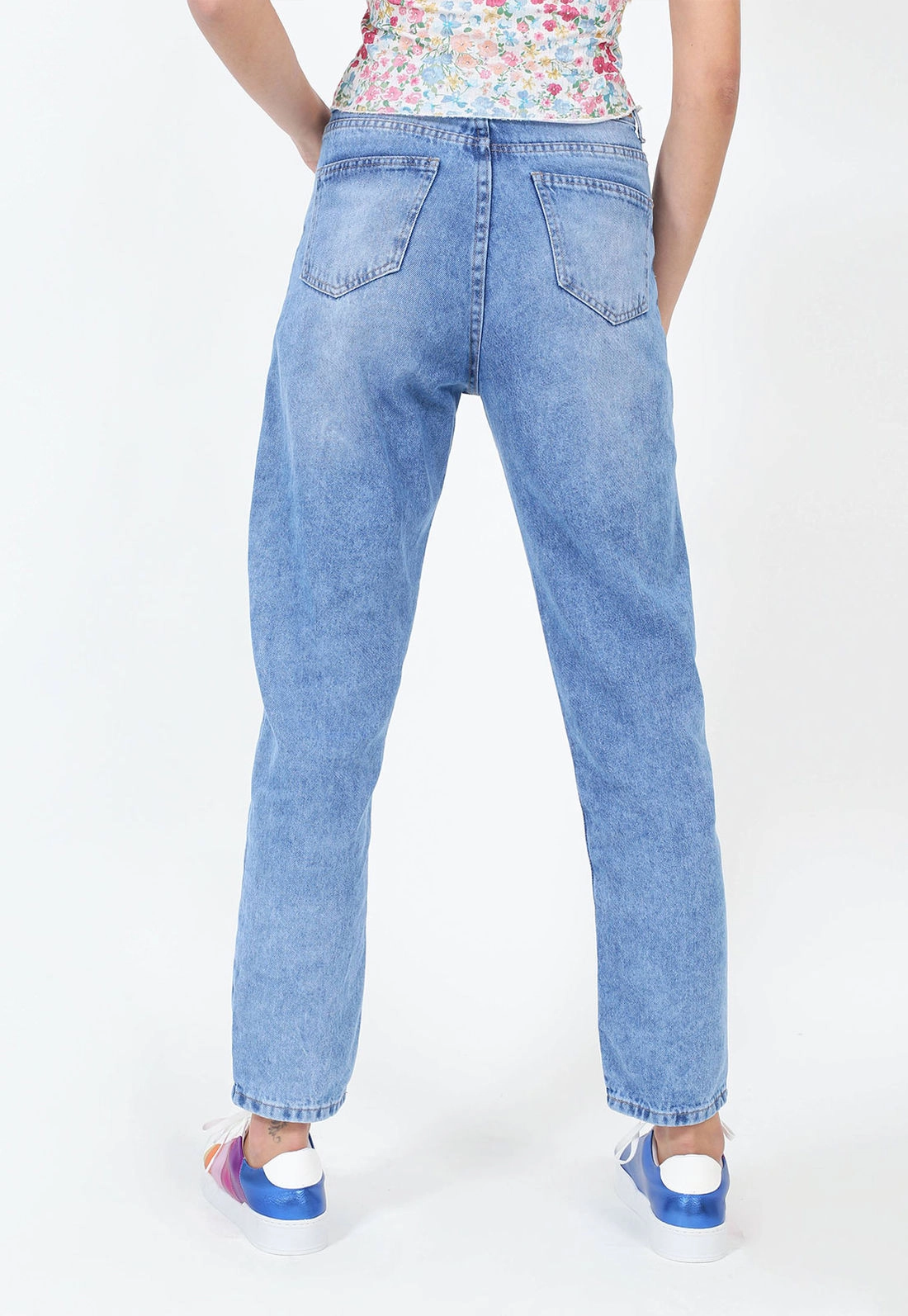 Calça Mom Jeans Basica