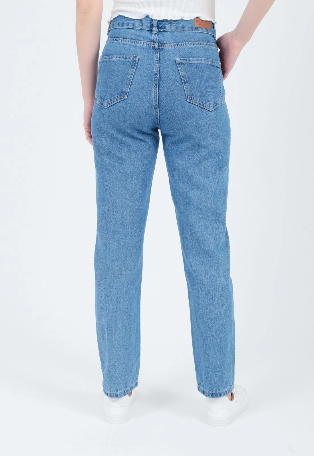 Calça Jeans Mom Azul