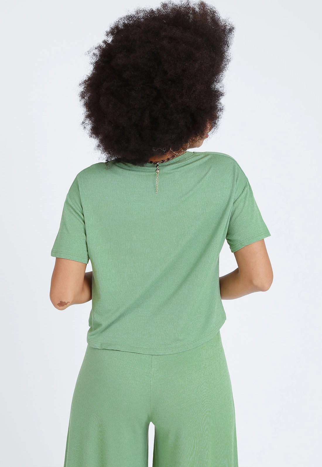 Blusa Malha Vicenza Manga Curta