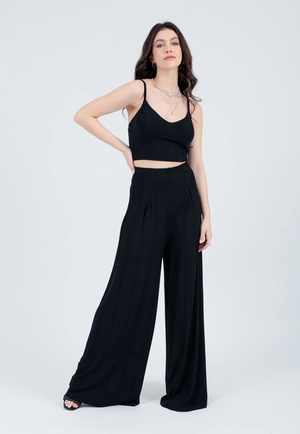 Calça Ribana Alexia Prega Pantalona
