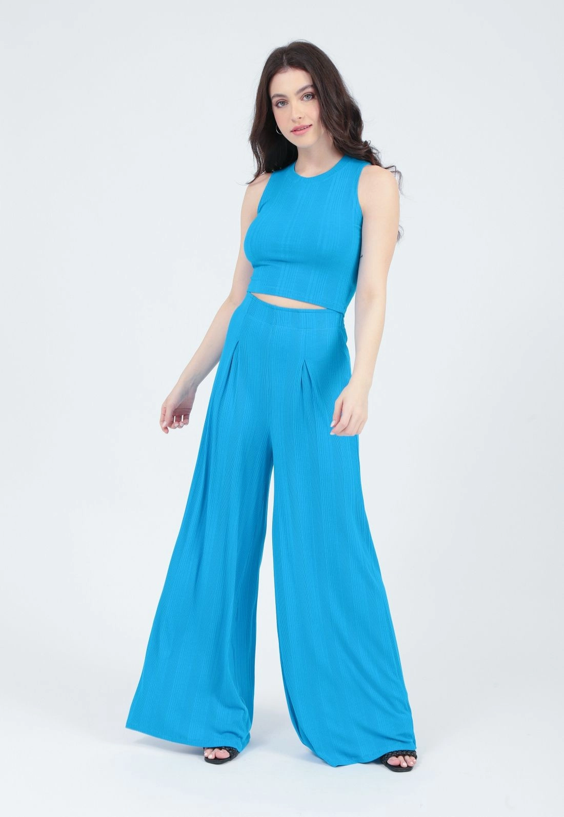 Calça Ribana Alexia Prega Pantalona